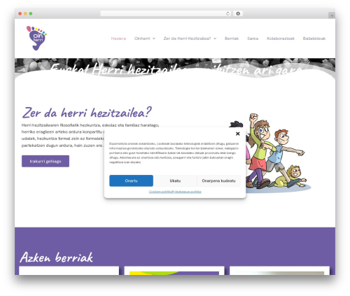 WordPress theme Astra - oinherri.eus