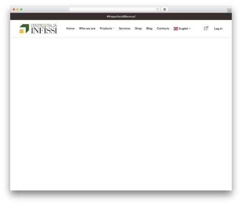 WordPress theme Ecomm - centroitaliainfissi.it
