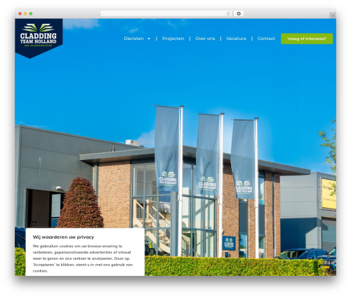 WordPress theme Hello Elementor - claddingteamholland.com