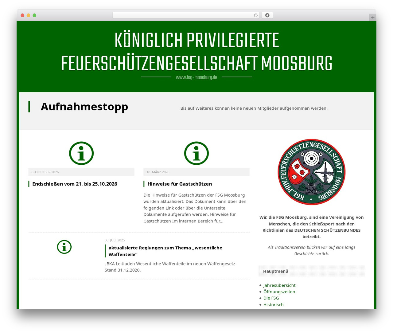 WordPress theme Perkins - fsg-moosburg.de