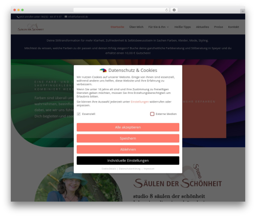 Divi mobile menu WordPress plugin - farbenstil.de