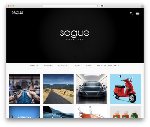 Gotham WordPress theme - segue-creative.com