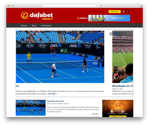 HTML5 Blank theme WordPress - dafabetamerica.com
