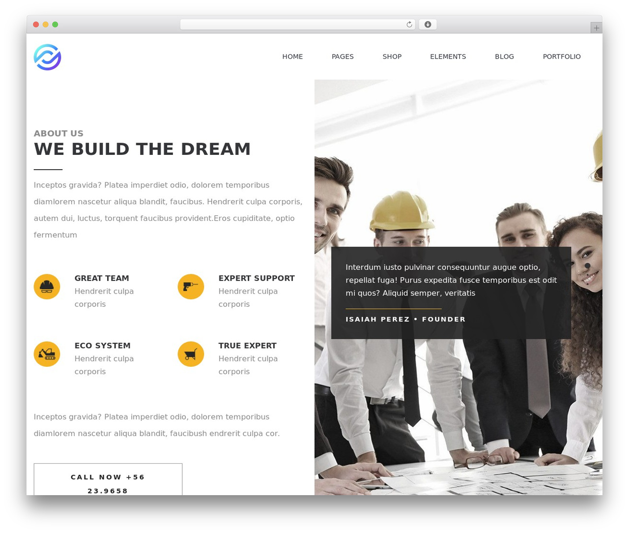 Optima theme WordPress - custombuiltva.com Optima theme WordPress - custombuiltva.com