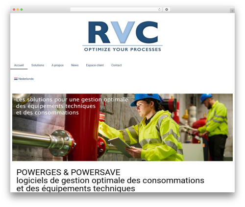 Ozark theme WordPress - rvc.be