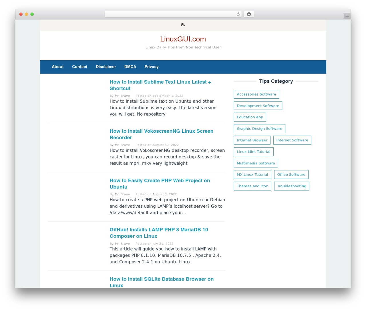 Theme WordPress Superfast - linuxgui.com Theme WordPress Superfast - linuxgui.com