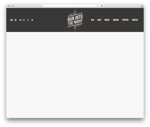 Uncode theme WordPress - runintothenight.com