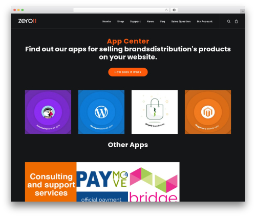 Uncode WordPress theme - shop.zero11.it