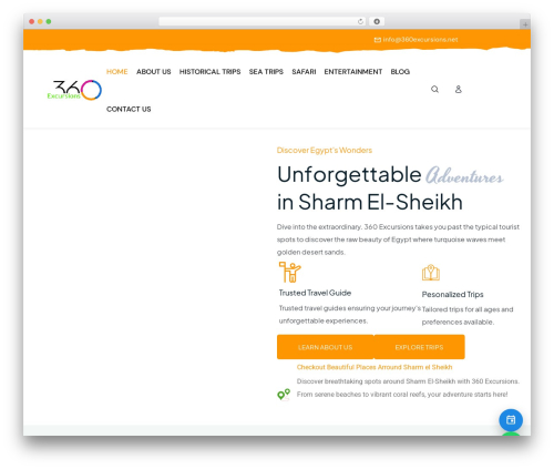 Themesflat core WordPress plugin - www.360excursions.net