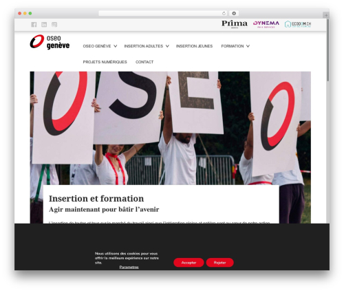 WordPress theme oseo - oseo-ge.ch