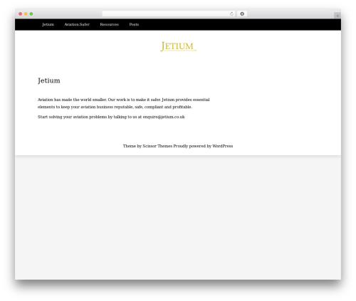 Writee WordPress theme - jetium.co.uk