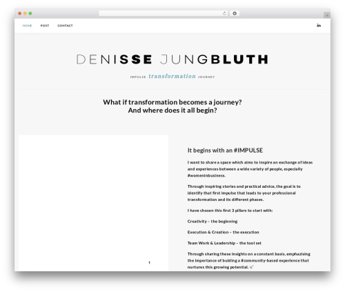 Ailsa WordPress theme - denissejungbluth.net
