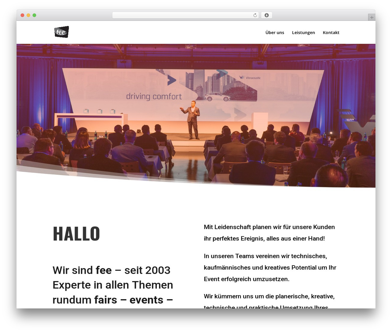 Divi theme WordPress - f-ee.de