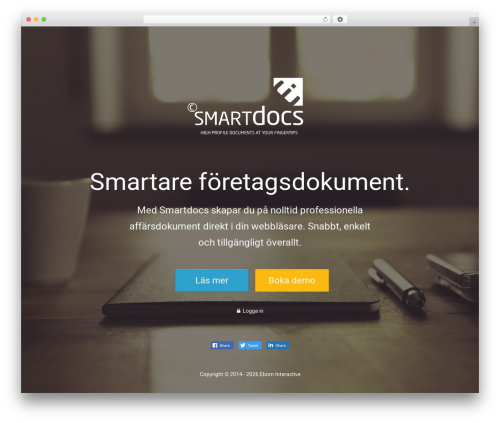 Ei Smartdocs Theme WordPress theme - smartdocs.se