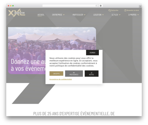 MK Zero WordPress website theme - xxlorganisation.fr