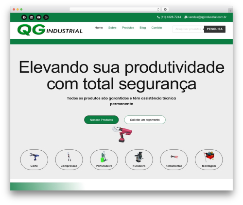 Woo product grid list design WordPress plugin - qgindustrial.com.br