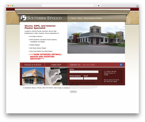 Slidedeck2 personal WordPress plugin - southernstucco.net