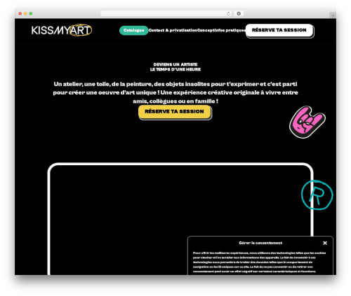 Thème de base WordPress theme - rouen.kissmyart.games