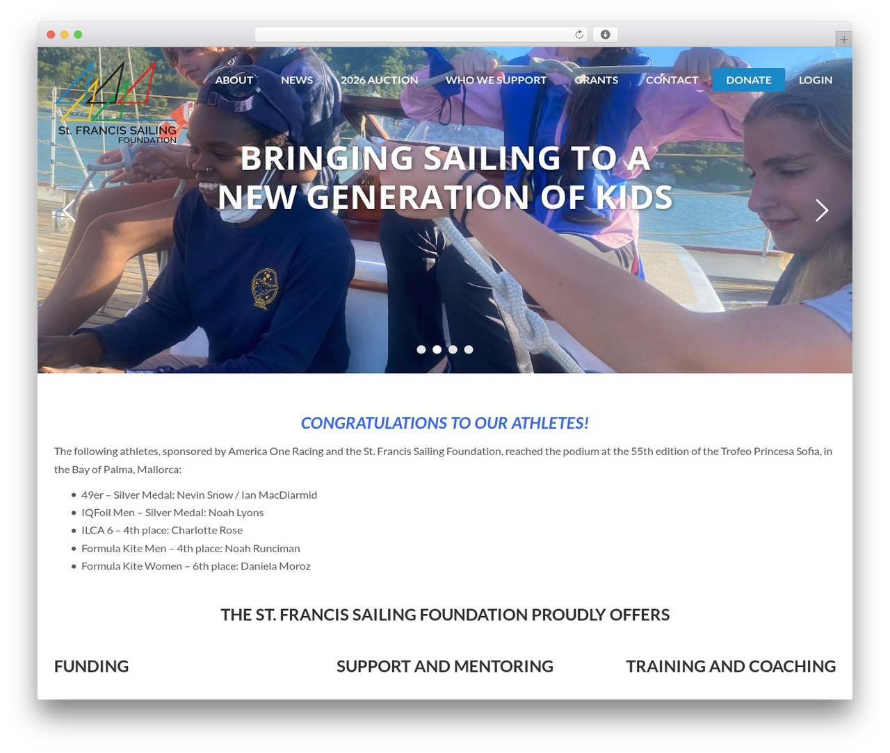 WordPress theme Lambda - stfsf.org