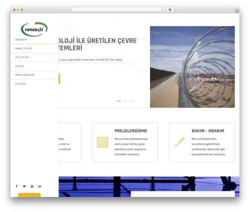 WordPress theme Lightwire - yapisercit.com