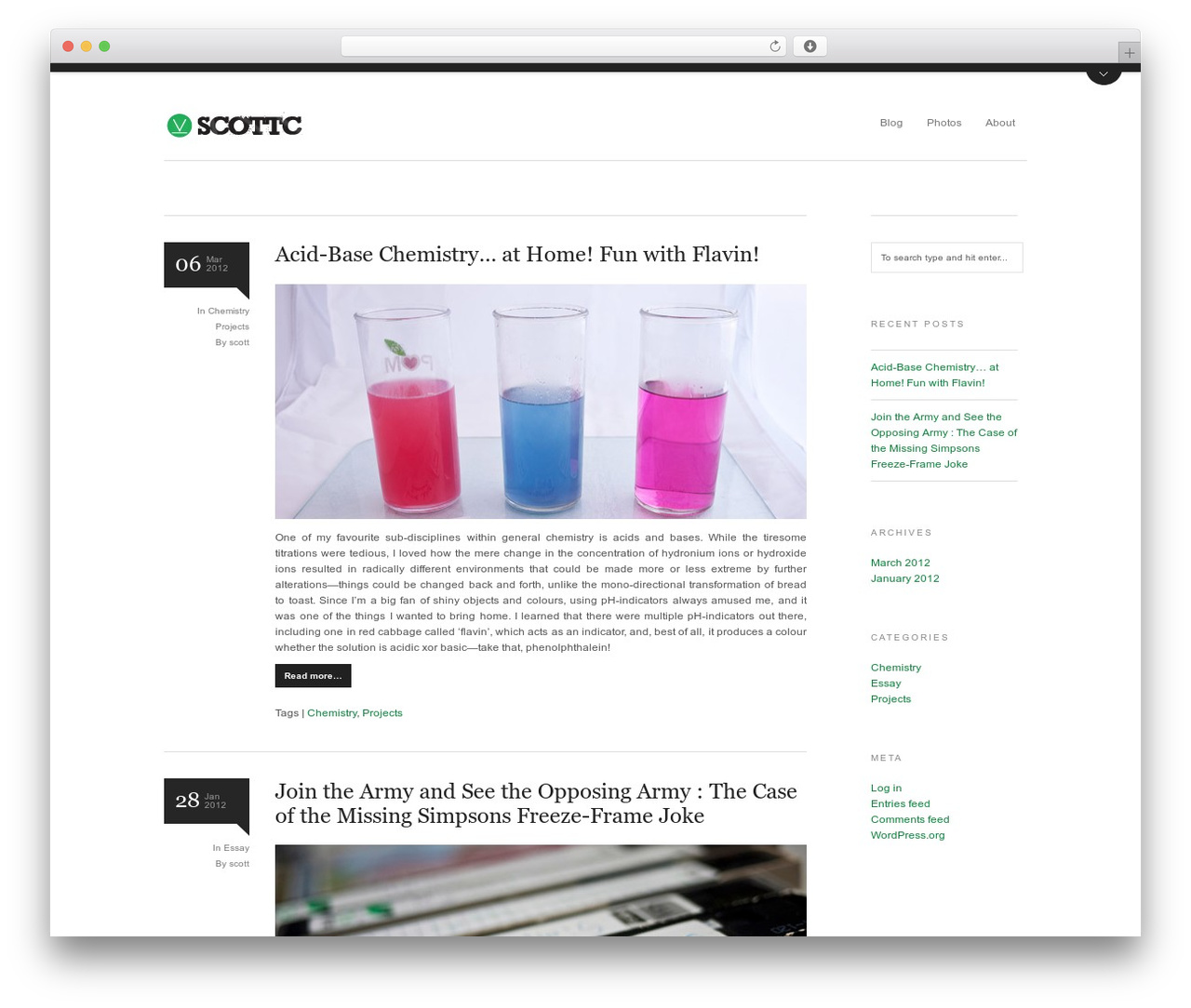 Aware WordPress theme design - scottc.ca Aware WordPress theme design - scottc.ca