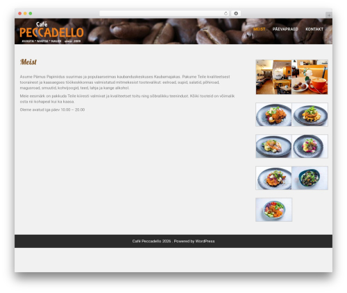 Bread and Cake WordPress theme - peccadello.ee Bread and Cake WordPress theme - peccadello.ee