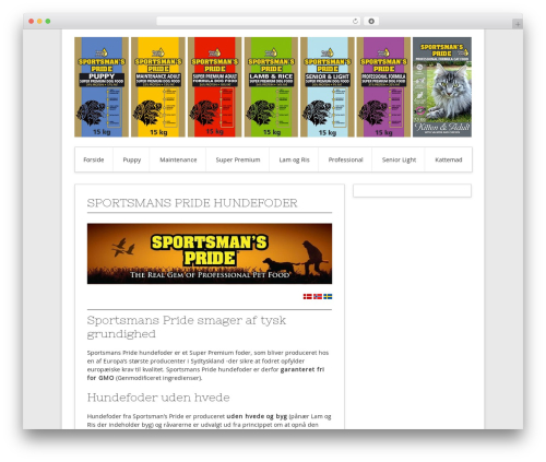 Contango Pro theme WordPress - sportsmanspride.nu