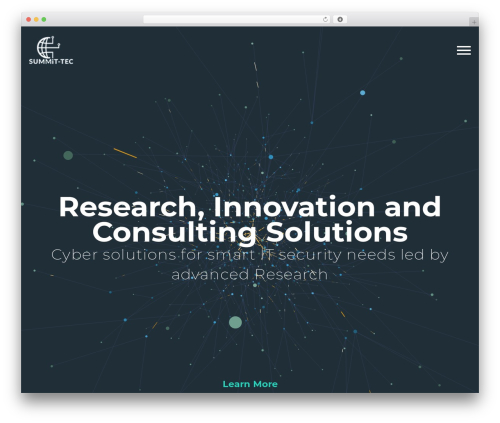 Cryption WordPress theme - summit-tec.eu
