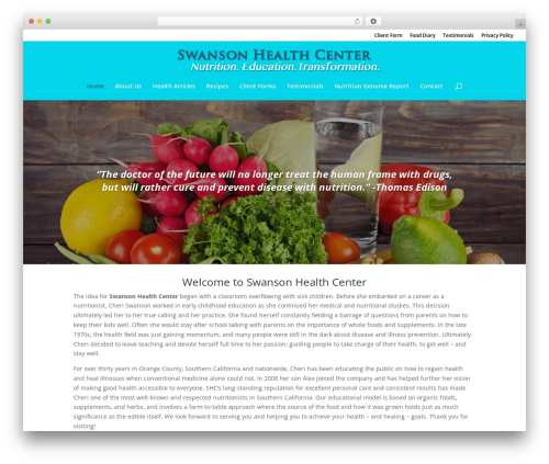 Styles with shortcodes WordPress plugin - swansonhealthcenter.com