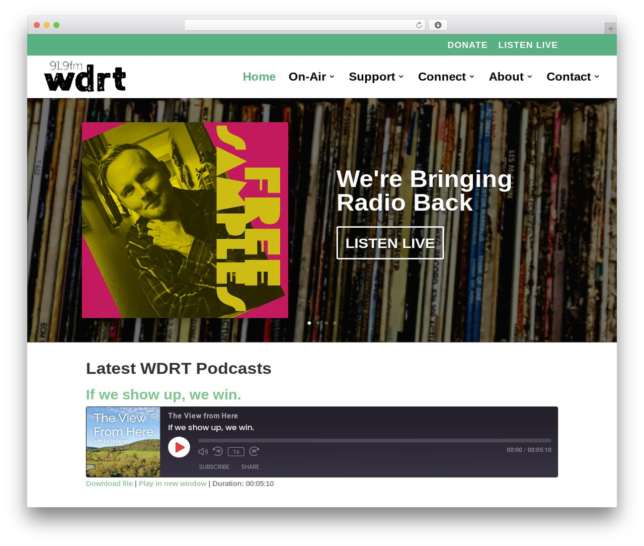Divi WordPress theme - wdrt.org Divi WordPress theme - wdrt.org