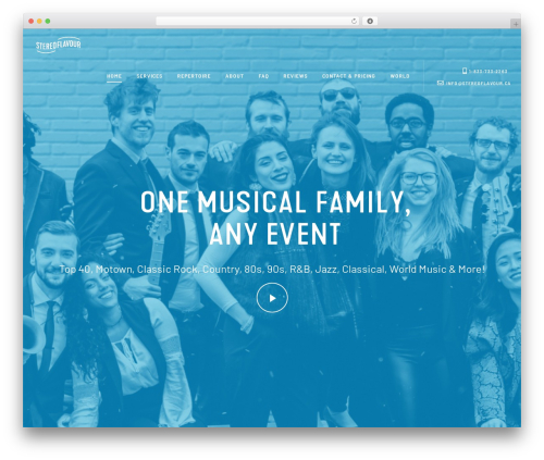 Foundry WordPress theme - stereoflavour.ca