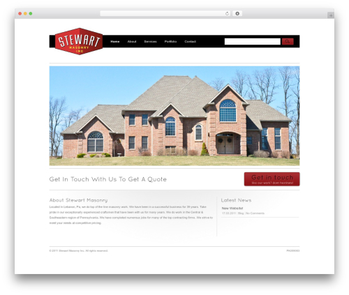 Collision testimonials WordPress plugin - stewartmasonryinc.com
