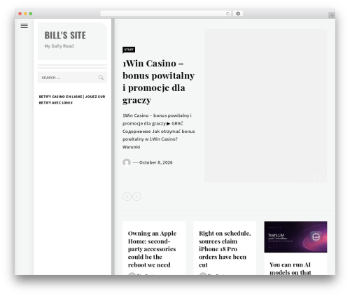 Minimal Blocks WordPress theme - billnoyes.com Minimal Blocks WordPress theme - billnoyes.com