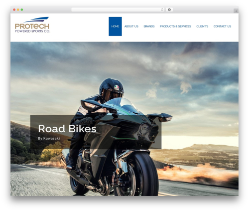 ProTech WordPress website theme - protech.com.qa