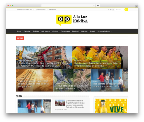 Universal_video_player WordPress plugin - alaluzpublica.com