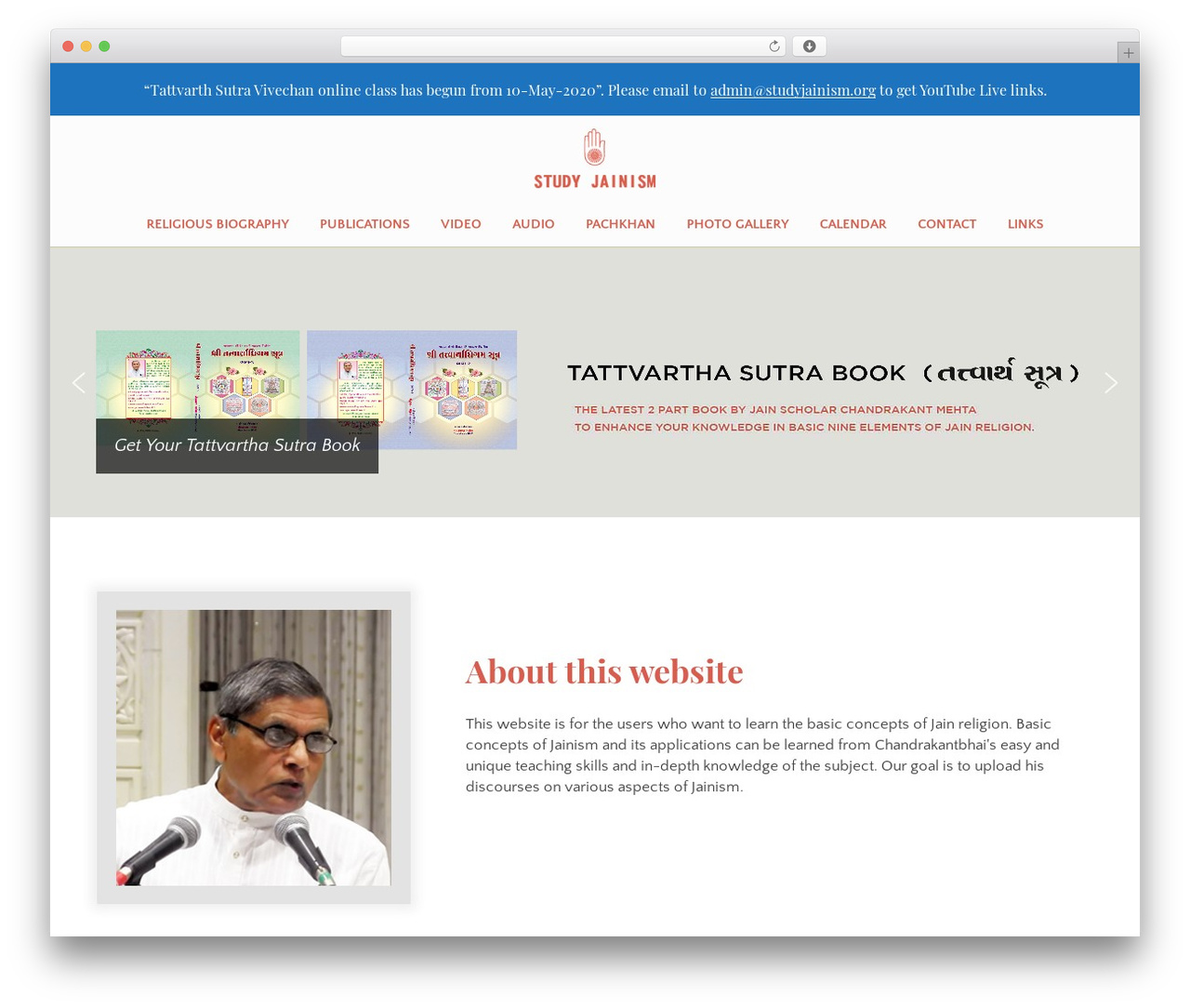 Study Jainism WordPress theme - studyjainism.org Study Jainism WordPress theme - studyjainism.org