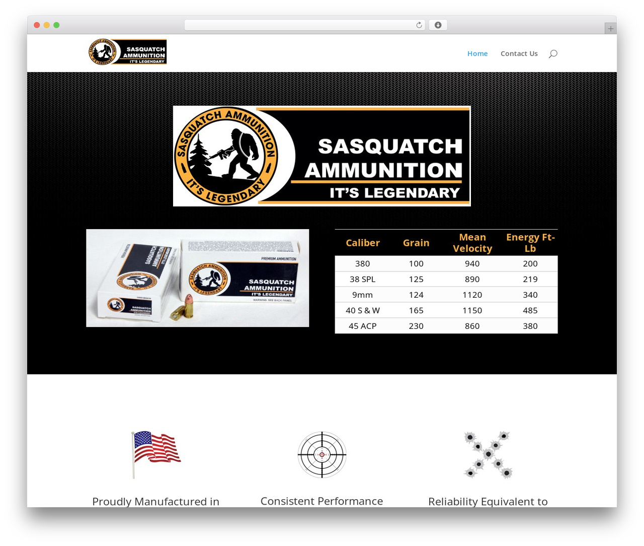 Theme WordPress Divi - sasquatchammo.com Theme WordPress Divi - sasquatchammo.com