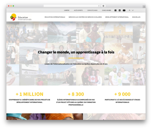 Theme WordPress Pub Interactive - education-internationale.com