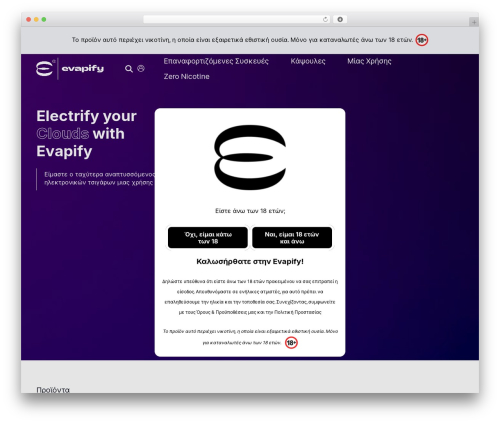 ToastedWeb WordPress theme - evapify.gr
