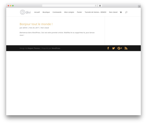 Tunnel de ventes WordPress plugin - linecouturenaturopathe.com