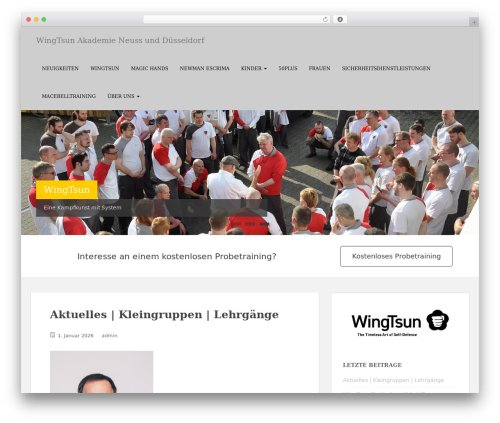 XTM WT WordPress theme - sifu-fiege.de