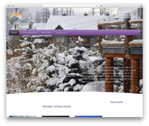 5Star WordPress website theme - snowedinnfernie.com