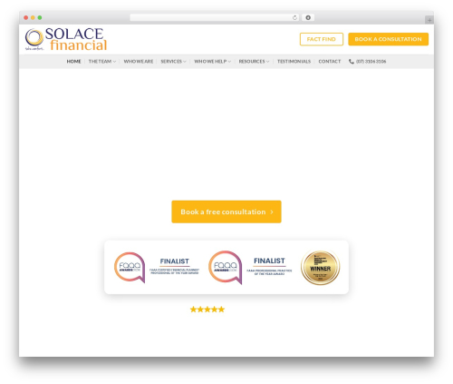 Flatsome WordPress theme - solacefinancial.com.au