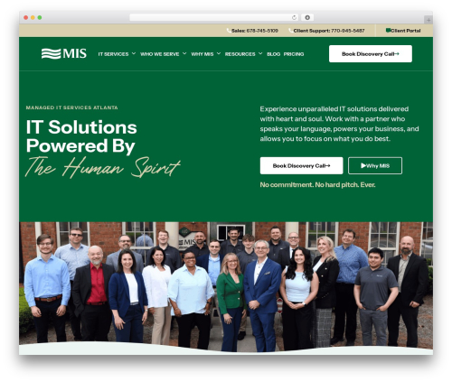 Hello Elementor theme WordPress - www.mis-solutions.com
