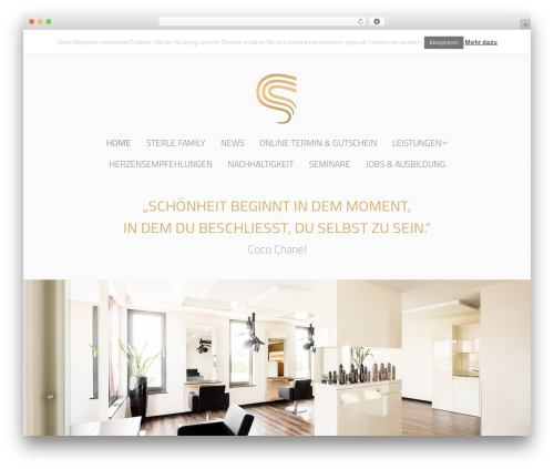 Make theme WordPress - sterle.de