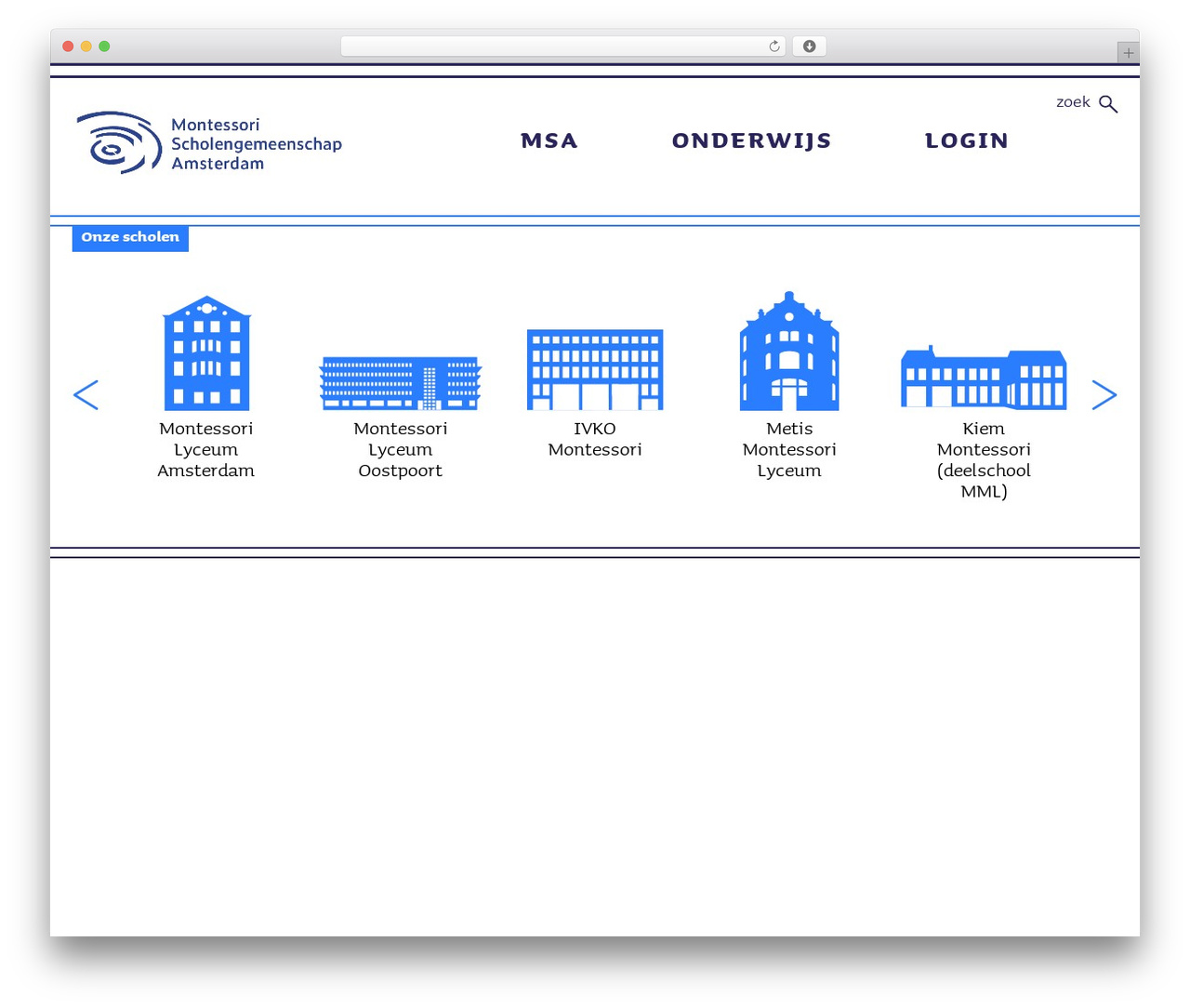 MSA WordPress theme - msa.nl