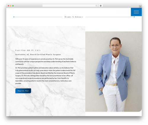 Pss Framework v2 theme WordPress - pattiflintmd.com