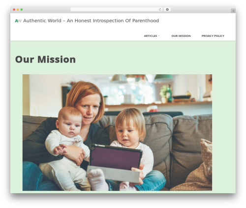 Qoob theme WordPress free - authenticworld.org