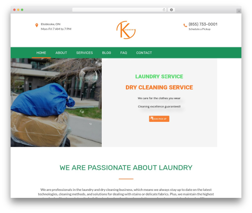 Laundry helper WordPress plugin - klaundry.ca