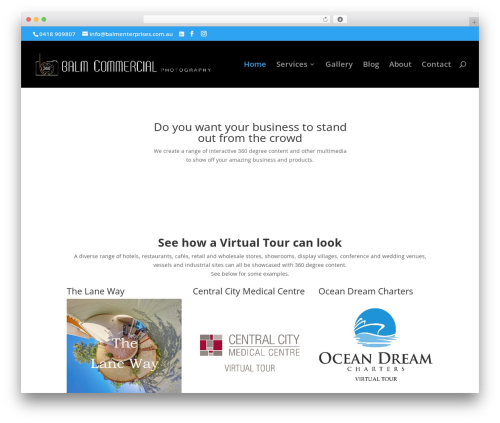 Revslider panorama addon WordPress plugin - balmenterprises.com